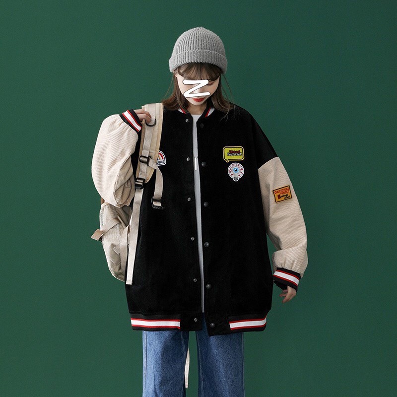 Áo khoác bomber nam nữ dù áo khoác nam nữ unisex Deepend SuzaHouse