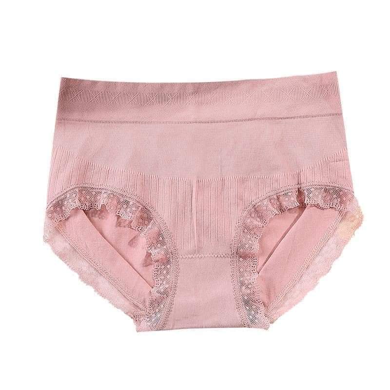 Hộp 4 quần lót nữ xuất Nhật nâng mông kháng khuẩn 100%cottong mềm, co dãn, thấm hút size 45-55kg