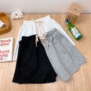 Quần short nỉ da cá