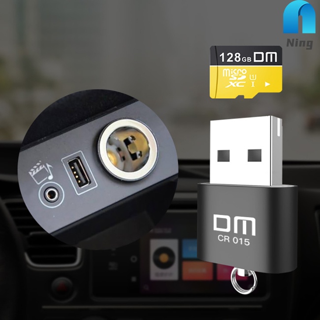Đầu Đọc Thẻ Nhớ TF Mini Tốc Độ Cao Bằng Kim Loại