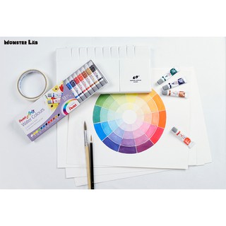 Bộ họa cụ vẽ Màu nước cơ bản