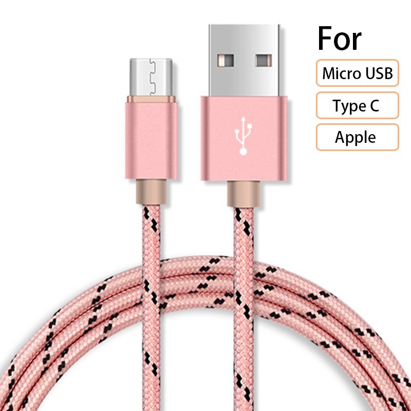 Dây Cáp Sạc Nhanh 2A Cổng Micro Usb Cho Điện Thoại Android