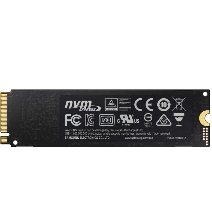 Ổ cứng SSD M2-PCIe 500GB Samsung 970 EVO Plus NVMe 2280