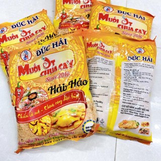 Muối ớt chua cay  đức hải vị chua vừa phải ăn chấm cóc, hoa quả, thịt gà ngon luôn..