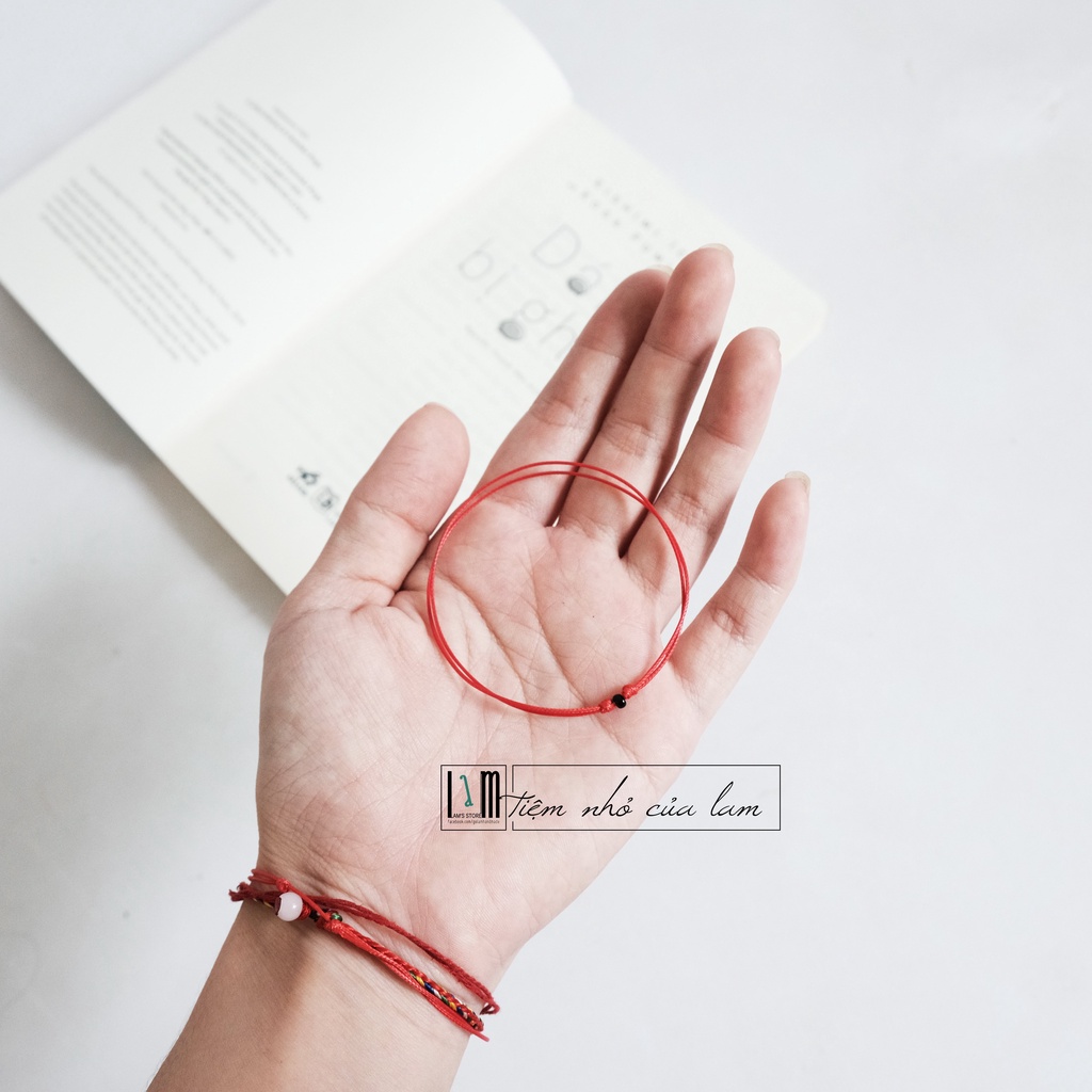 Vòng tay chỉ đỏ bình an , Vòng tay mạnh mẽ cho nam và nữ , vòng may mắn