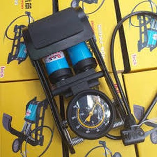(Bảo Hành 5 Năm) MÁY BƠM HƠI ĐẠP CHÂN HONOR ( BƠM XE ĐẠP,XE MÁY,Ô TÔ,BÓNG )- TẶNG KÈM 3 ĐẦU BƠM ĐA NĂNG - BẢO....