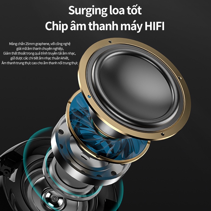 Loa bluetooth đèn Siêu Trầm Độ Loa Âm Ngủ Cao Đa Năng Đồng Hồ Báo Thức -Bảo hành