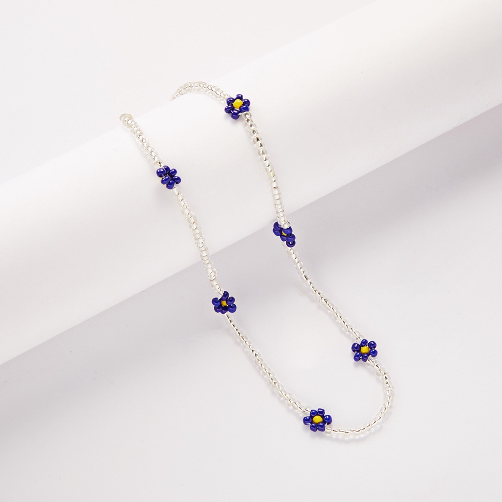 Dây chuyền RINHOO FRIENDSHIP chuỗi hạt gạo nhiều màu sắc phong cách Hàn Quốc thời trang cho nữ