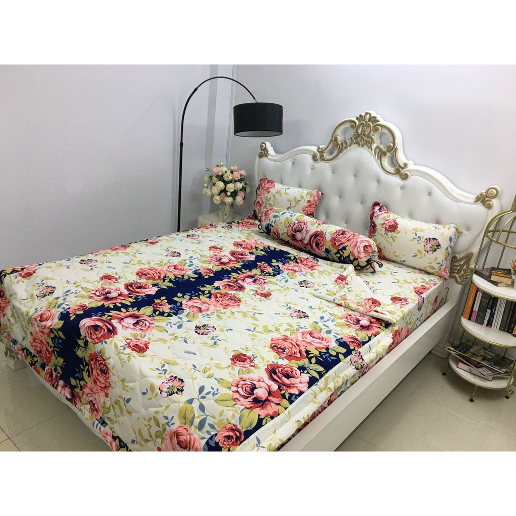 Bộ drapThun Hàn Quốc cầu vồng mới 4 món đủ size m6x2m, m8x2m -  ga, vỏ gối, vỏ ôm | BigBuy360 - bigbuy360.vn