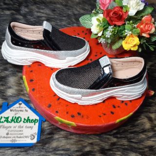 Giày lười nữ hàn quốc cao cấp.(Hình thật)