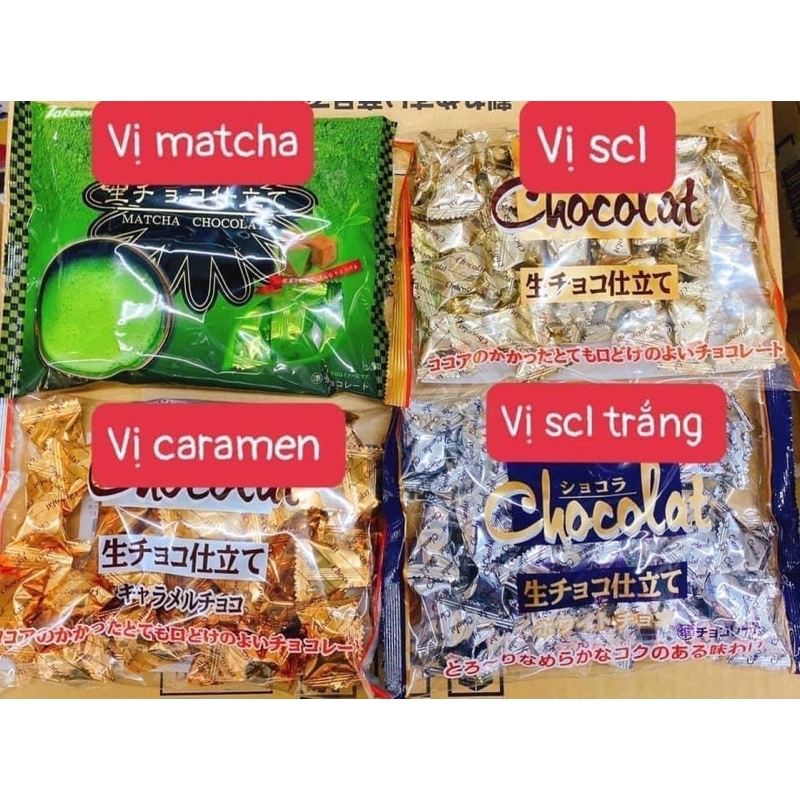Kẹo Nama viên Socola tươi Nhật Bản