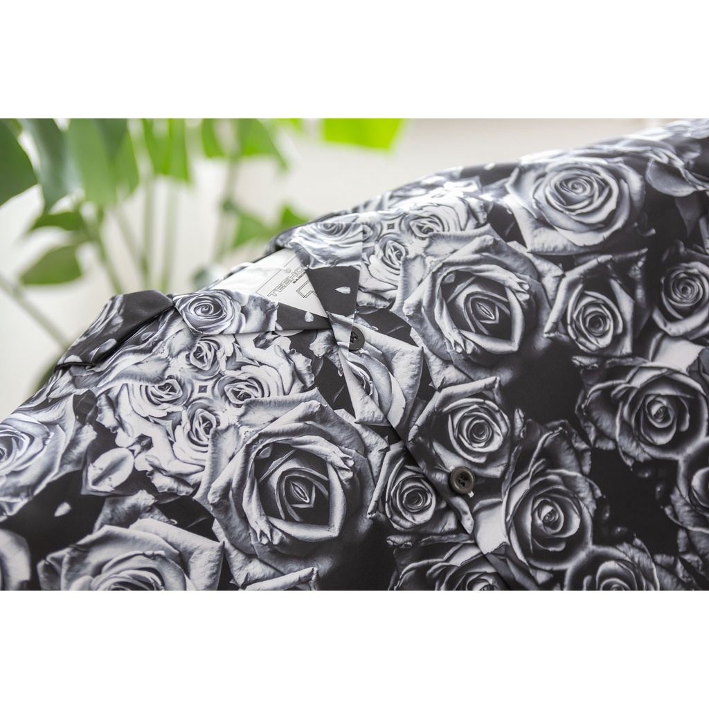 Áo Sơ Mi Unisex Rose TeeHolic - THS