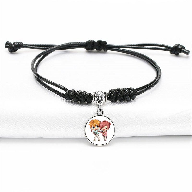 (30) Vòng tay in hình JIBAKU SHOUNEN HANAKO-KUN Ác quỷ trong nhà xí trang sức quà tặng