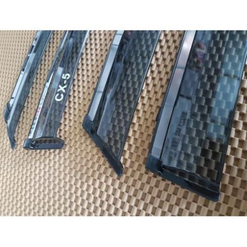 Vè che mưa chỉ mạ crom xe Mazda CX5, CX-5 đời 2018- 2022 Hàng đẹp