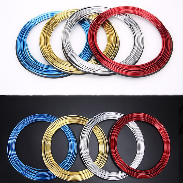 Chỉ Viền Trang Trí Nội Thất Ô Tô Cuộn 5M