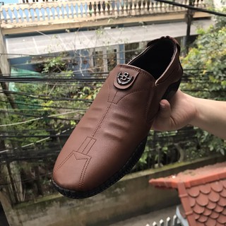 Giày Da Nam M01B Da Thật Có Bảo Hành