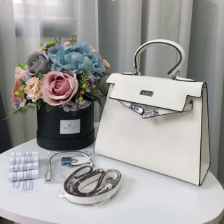 Túi Hm Kelly size 25 tag bạc kèm ổ khoá