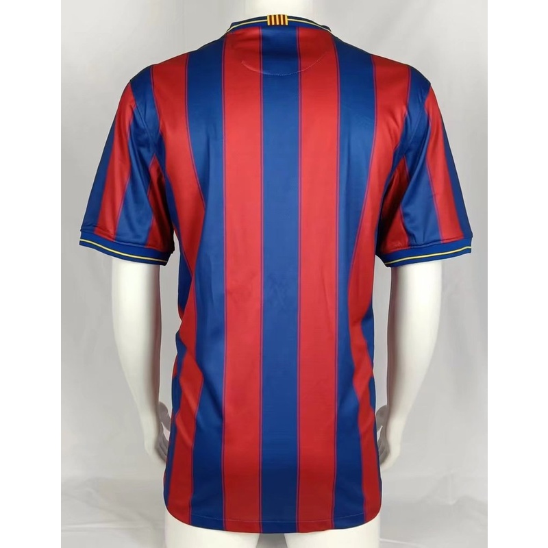 Áo Thun Bóng Đá Ngắn Tay Đội Tuyển Barcelona 09-10