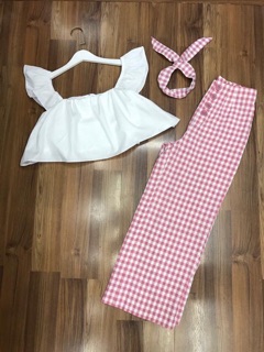 Sét áo Peplum quần Caro Cullost ( ảnh chụp thật sp )