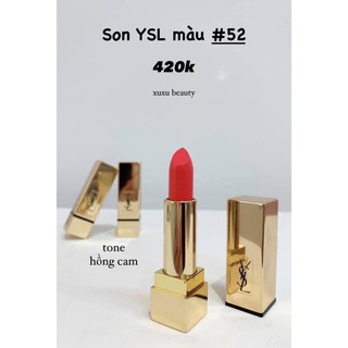 YSL 52 Hồng san hô