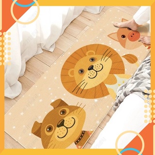 Thảm 3D decor trải sàn đầu giường trống trợn trượtH&H BEDDING