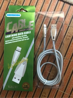 Cáp sạc 2A Microcom cho Iphone