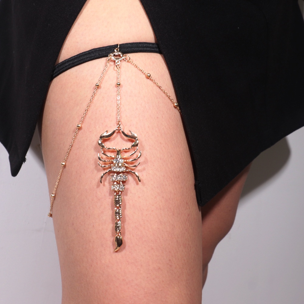 Chuỗi Dây Đeo Đùi Nhiều Lớp Phong Cách Bohemian Âu Mỹ Quyến Rũ Thời Trang