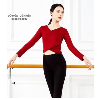 OD - A04 | Áo múa | tập yoga | thun dài tay - Đồ Múa Tuệ Nhiên