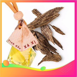Hàng mới Tinh dầu thơm treo xe hơi hương gỗ Xá Xị
