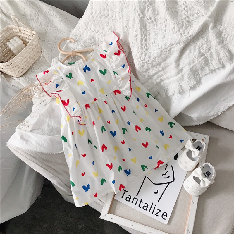 [HÀNG ĐẸP FREE SHIP] Váy đầm thô phong cách vintage/ Váy công chúa cực xinh cho bé gái