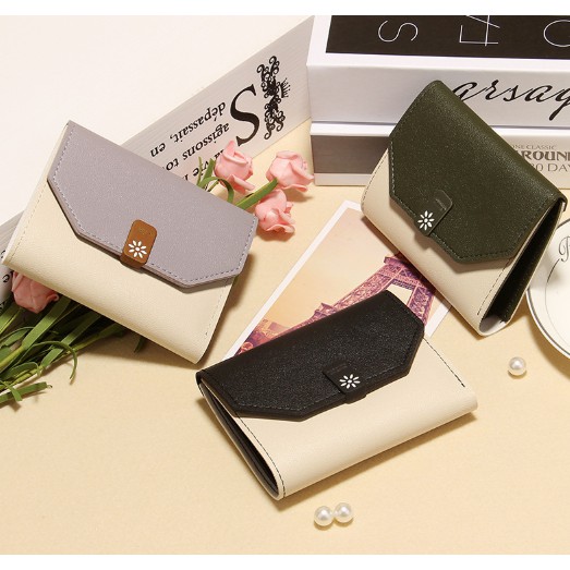 VÍ NỮ CẦM TAY FROM KOREA KHÓA HOA 8 CÁNH 202 CÁCH ĐIỆU TRẺ TRUNG | BigBuy360 - bigbuy360.vn