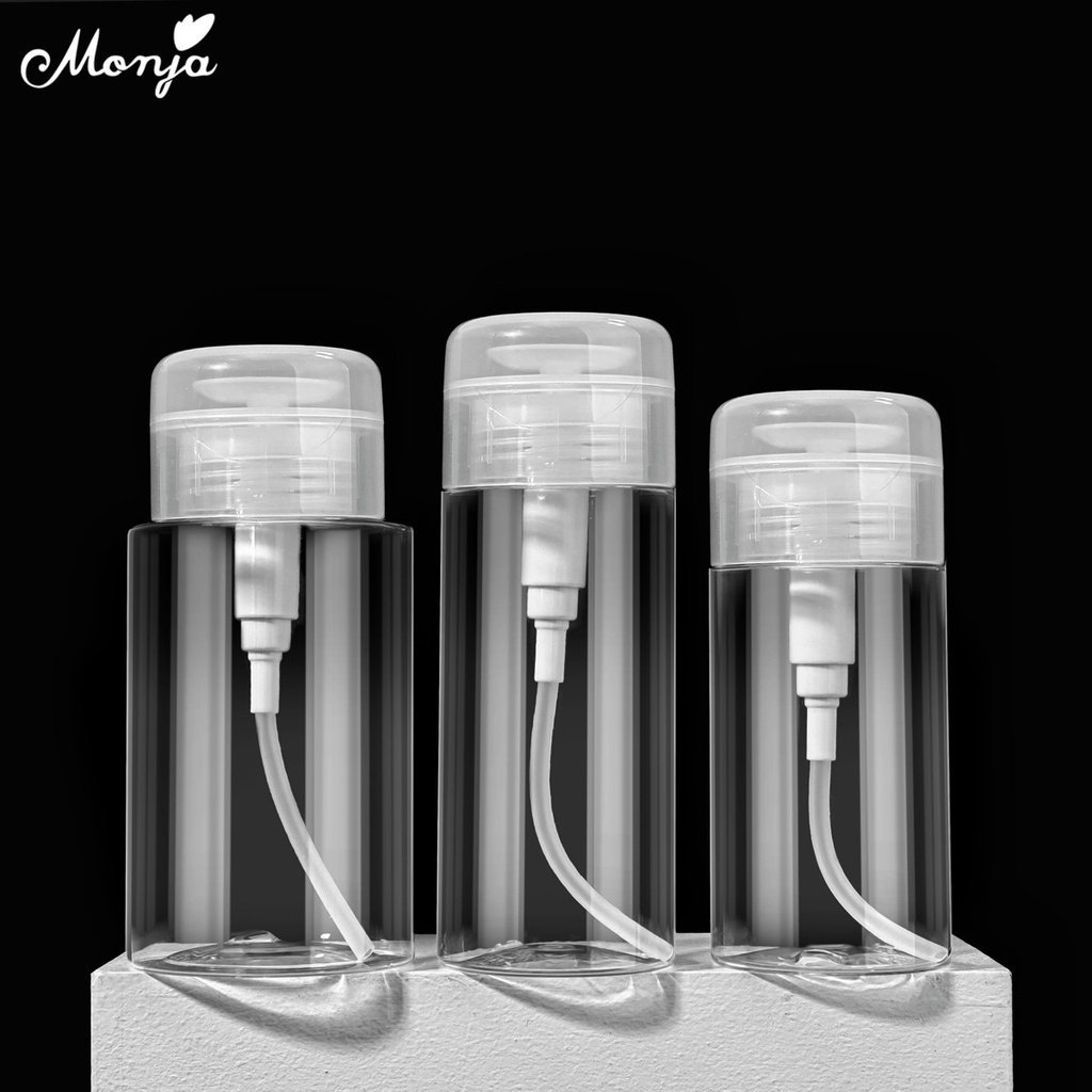 MONJA Bình Đựng Nước Rửa Móng Tay Dung Tích 120ml/150ml/200ml