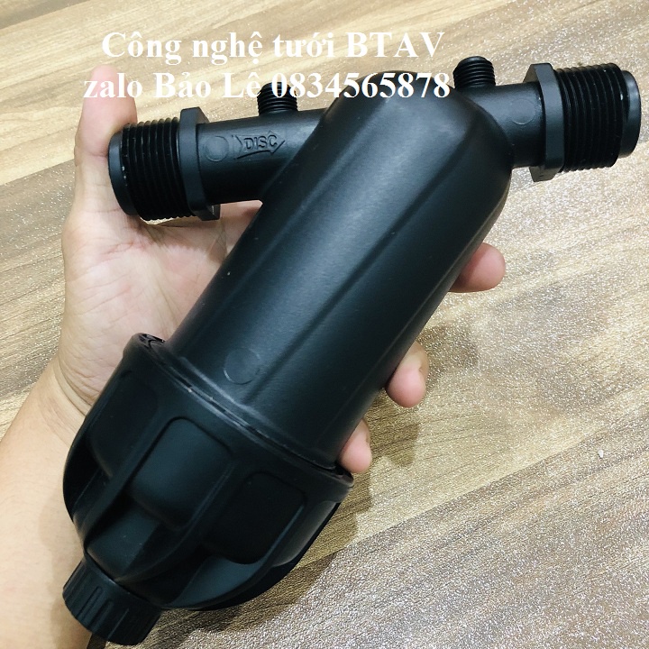 Lọc nước phi 34mm – Đen đĩa đỏ