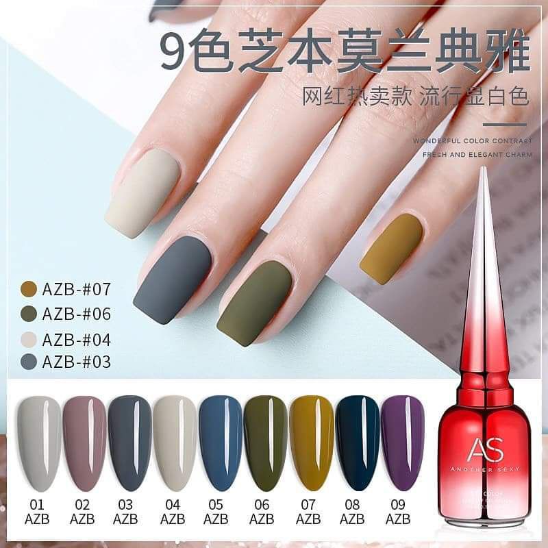 Set sơn as chai đỏ ( set AZB)