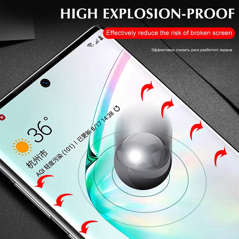 Miếng dán bảo vệ mặt trước/sau cho Samsung Galaxy S9 S10E S8 Plus Note 8 9 10 Pro