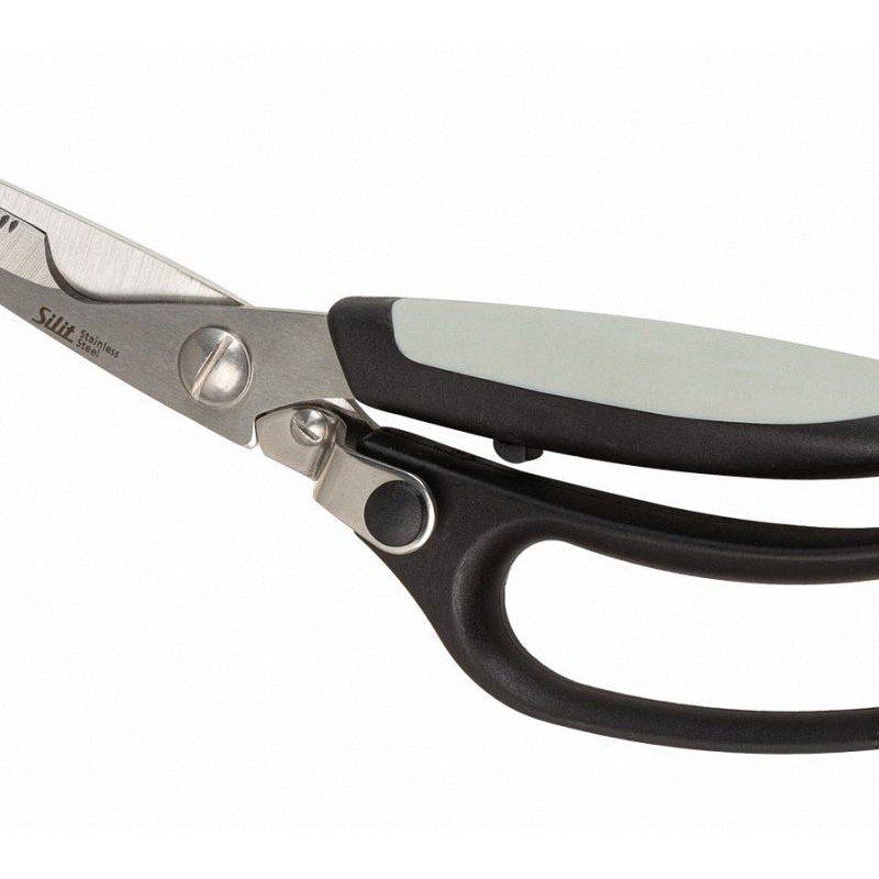 Kéo cắt gà Silit pollo 24cm trợ lực, tay cầm chắc chắn kèm hộp [nhập Đức chính hãng]