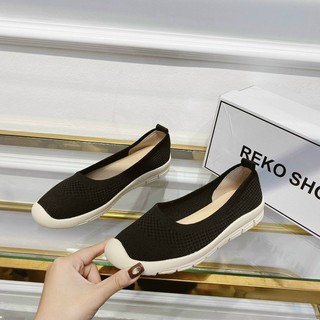 [ẢNH THẬT SHOP CHỤP] Giày slip on len chun đế dẻo siêu êm full box
