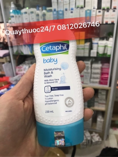 SỮA TẮM CETAPHIL BABY WASH (230ml)