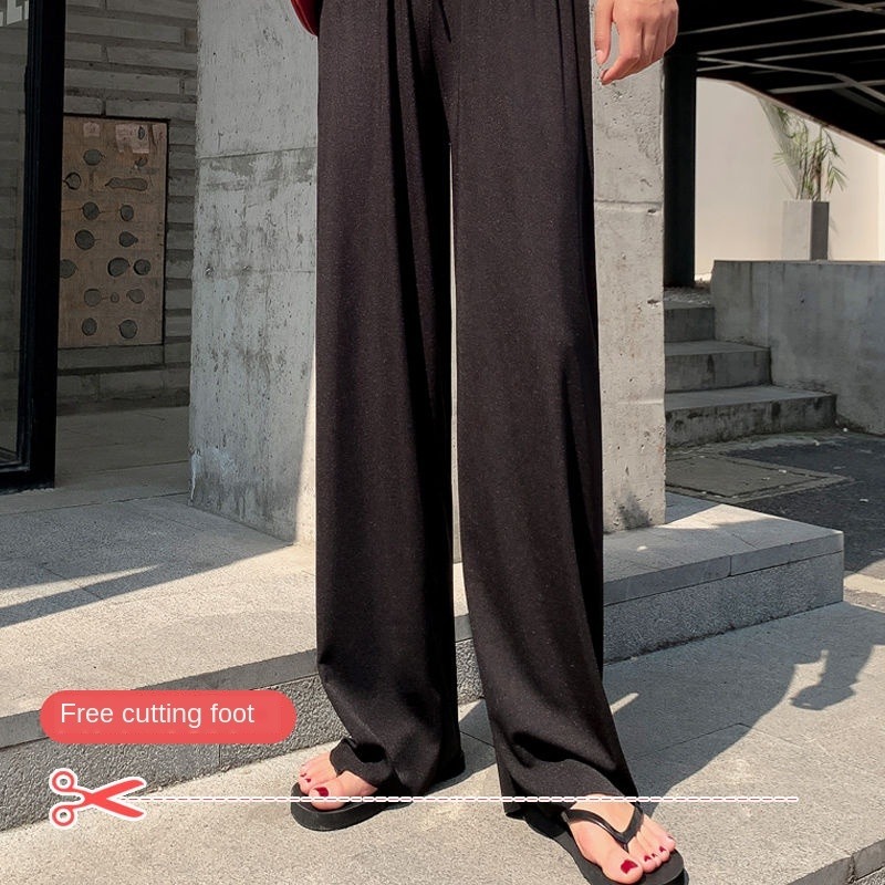 Quần dài ống rộng phong cách Hàn Quốc cho nữ | BigBuy360 - bigbuy360.vn