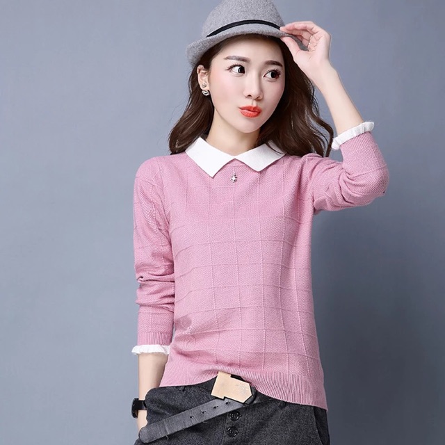 Áo len cổ đức