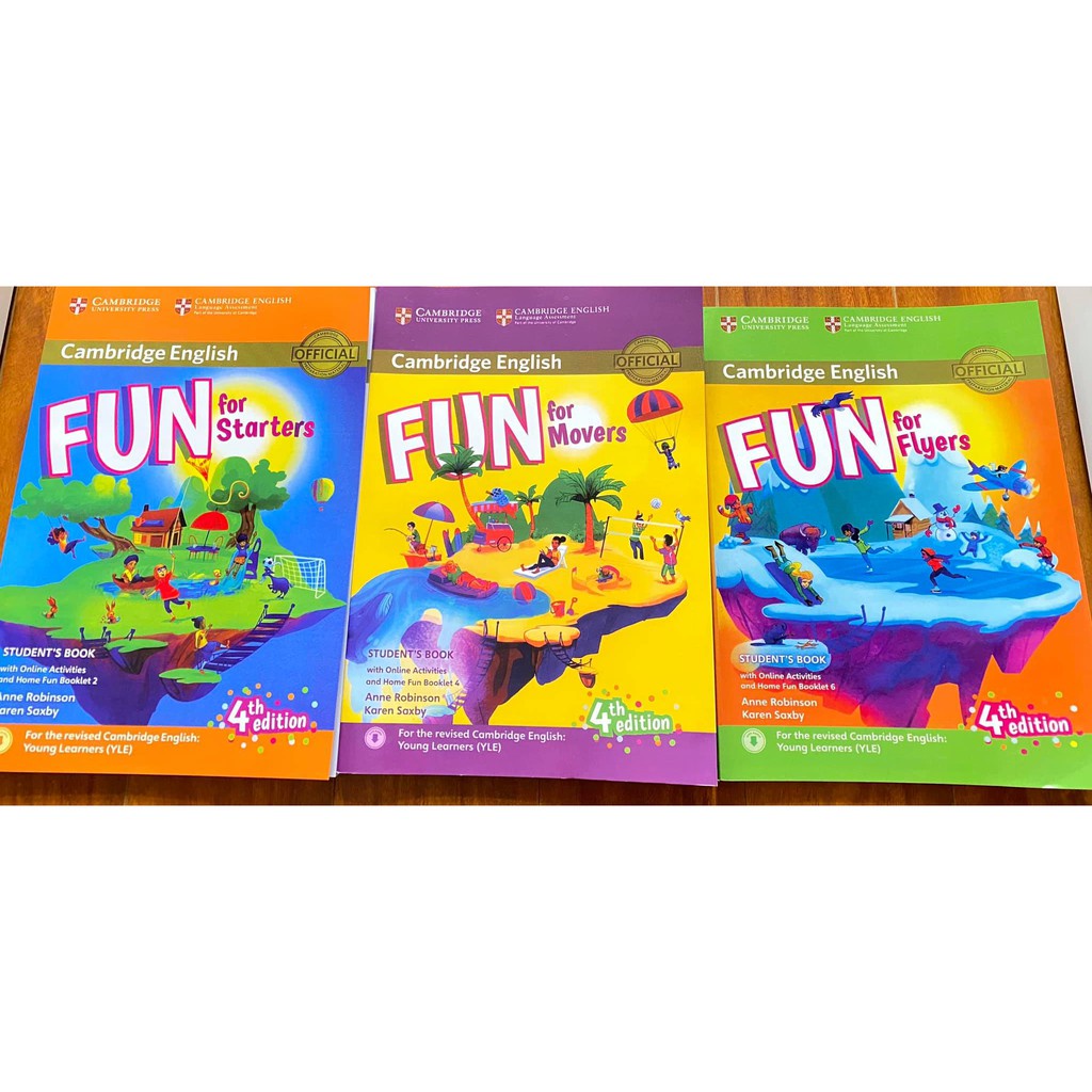 BẢN ĐẸP - Full Colours - Fun for Starters,Movers,Flyers