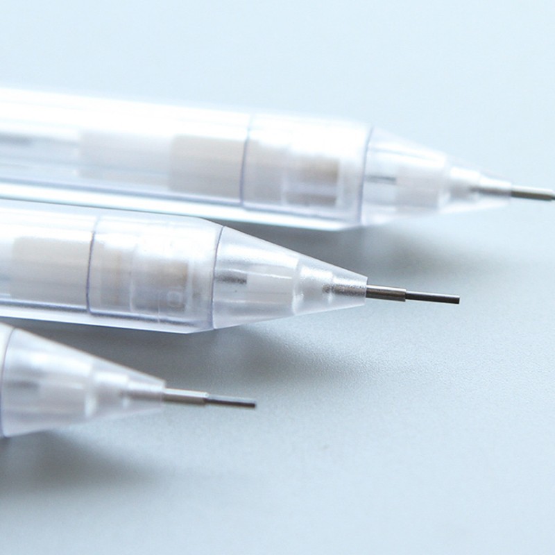 Bút chì bấm bằng nhựa trong suốt phong cách Hàn Quốc