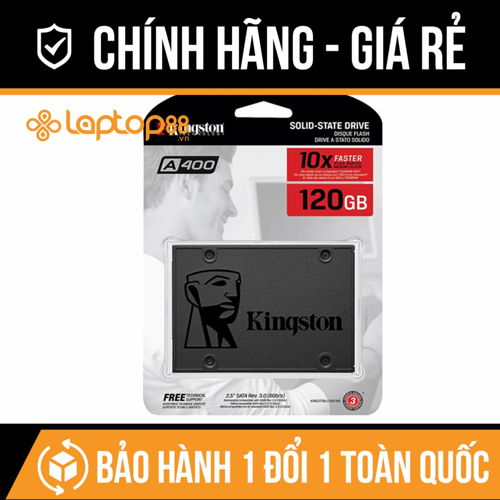 Ổ cứng SSD Kingston A400 120GB 240GB 480GB 2.5 inch SATAIII Phân phối Vĩnh Xuân/SPC | WebRaoVat - webraovat.net.vn