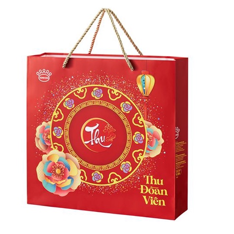 Bánh Ăn Kiêng Trung Thu Kinh Đô - Dòng Bánh Ăn Chay Đậu Xanh , Trà Xanh , Hạt Sen , Mè Đen - Quà Tặng Sang Trọng