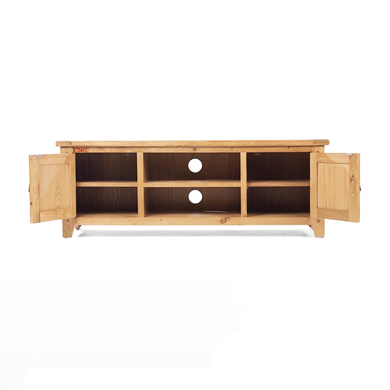 Tủ TV 2 cánh Rustic gỗ sồi IBIE