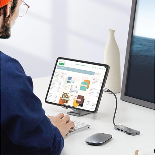 Cổng chuyển đổi Ugreen 4-Port USB 3.0 Hub CM129 70336 - Hàng chính hãng - Tuyền dữ liệu lên đến 5 Gbps, cáp dài 0.25m