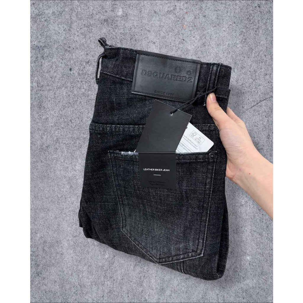Quần jeans nam Dsquared2 nhập khẩu, form ôm co giãn, trẻ trung cực đẹp | BigBuy360 - bigbuy360.vn