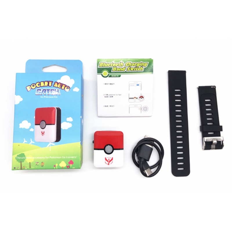 Bluetooth wristband auto catch bracelet game phụ kiện thông minh cho pokemon go plus
