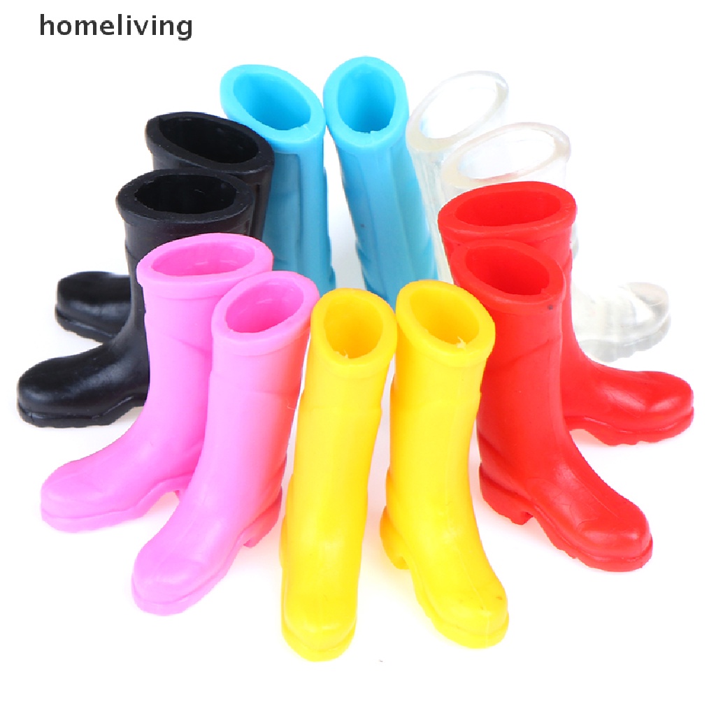 Ủng Đi Mưa Mini Tỉ Lệ 1 / 12 Cho Nhà Búp Bê
