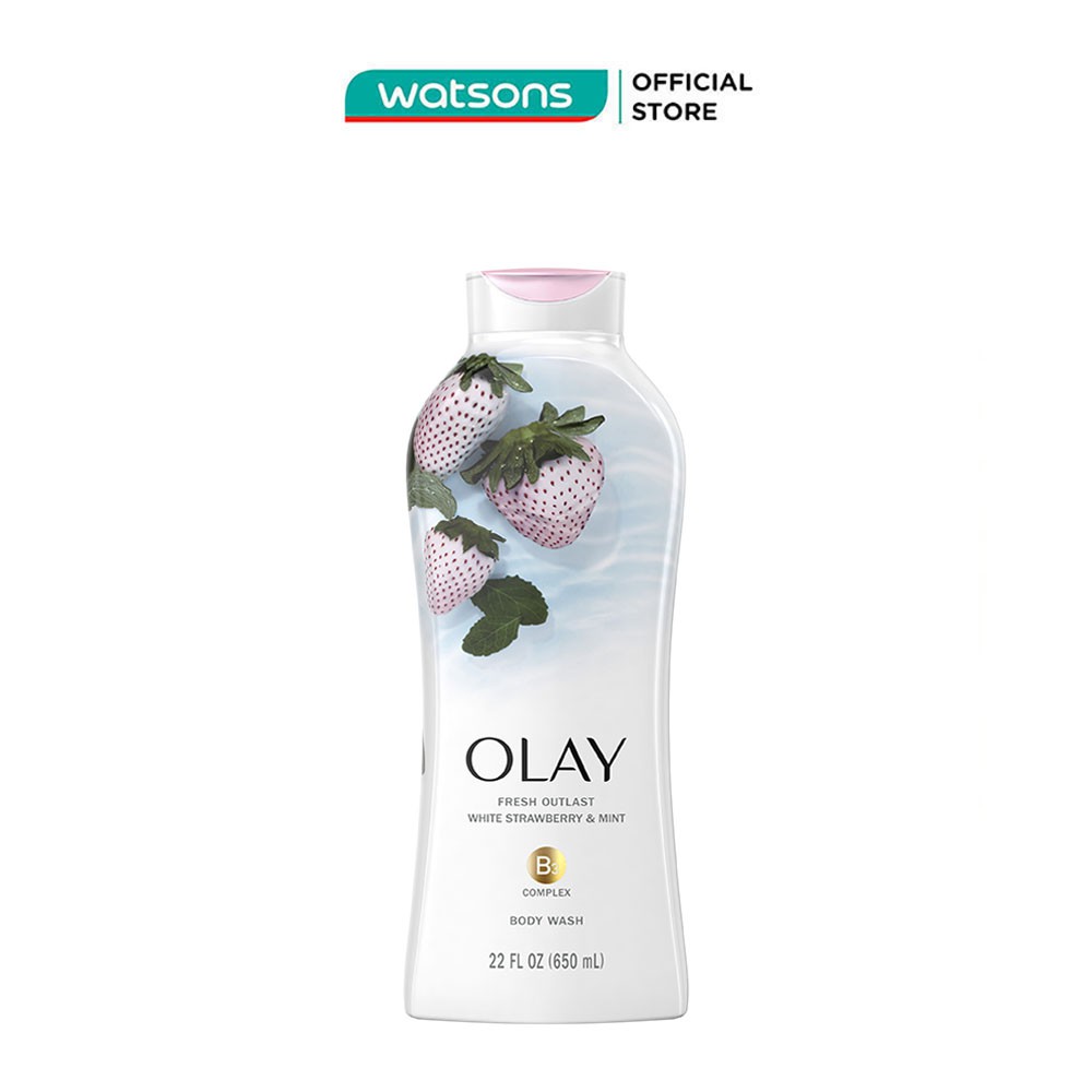 Sữa Tắm Olay Strawberry &amp; Mint 650ml